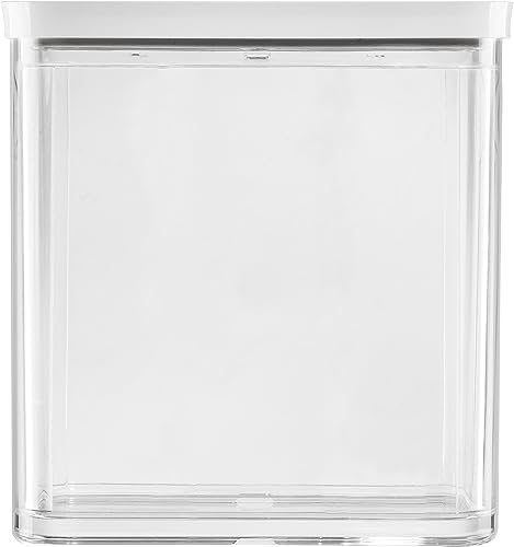 ZWILLING FRESH & SAVE CUBE Box, size 3M, modular & stackable container, airtight & vacuumable storage, dishwasher friendly, transparent - Image 2