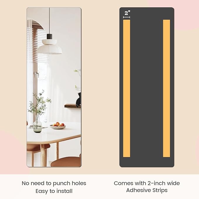 iCAGY Acrylic Self Adhesive Mirror Sheet for Wall - Image 3