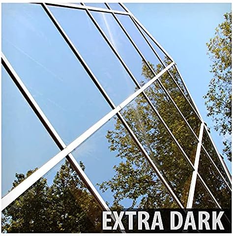BDF S05 Window Film Heat Control Mirror Silver 5 (Very Dark) - 30in X 24ft - Image 6