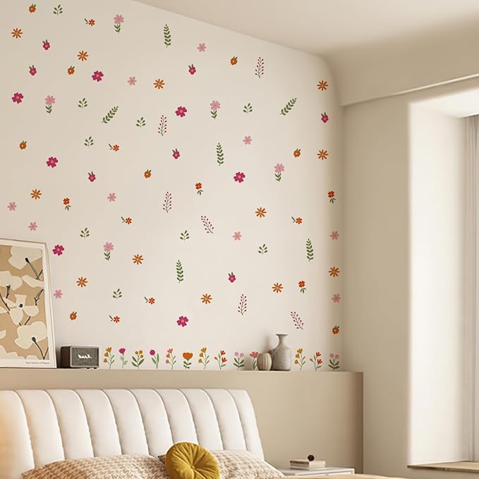 Nursery Wall Stickers Boho Kids Room Decor Girls Bedroom Removable Wall Decals Vinyl Murals DIY Cute Decorations 12 Sheets - Image 6