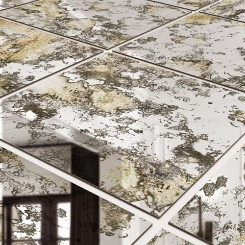 LiveInUrban Acrylic Antique Mirror Wall Panels, Humidity Wall by LiveInUrban