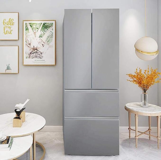 Yasinet Grey Wallpaper Gray Wallpaper Peel and Stick Grey Contact Paper Gray Removable Self Adhesive Wall Paper Solid Color Matte Decorative for Wall Bedroom Vinyl 17.7" X 393.7" - Image 9