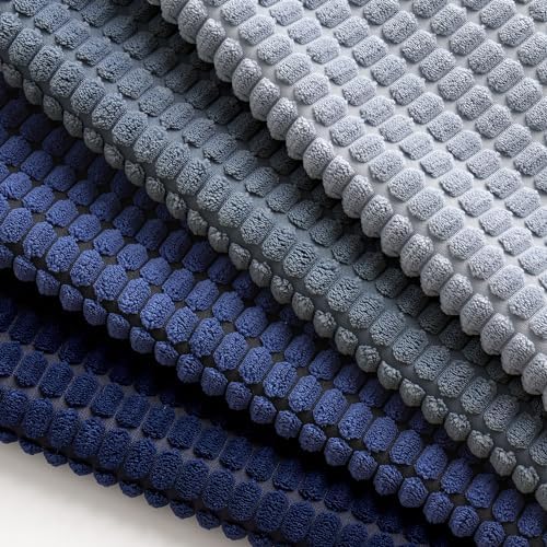 MIULEE Decorative Throw Pillow Covers Set of 4 16x16 Inch Coastal Blue - Image 4