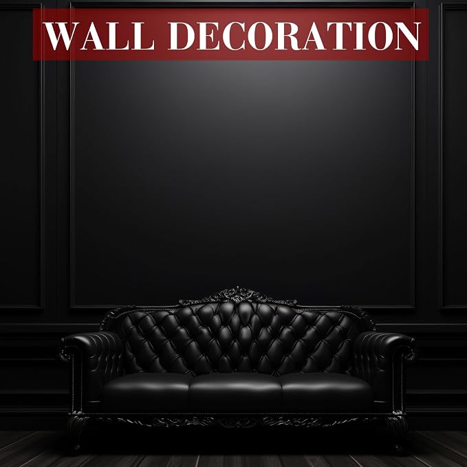 19.7ft Peel and Stick Chair Rail, 0.91 Inch, Stylish, Black - Image 5