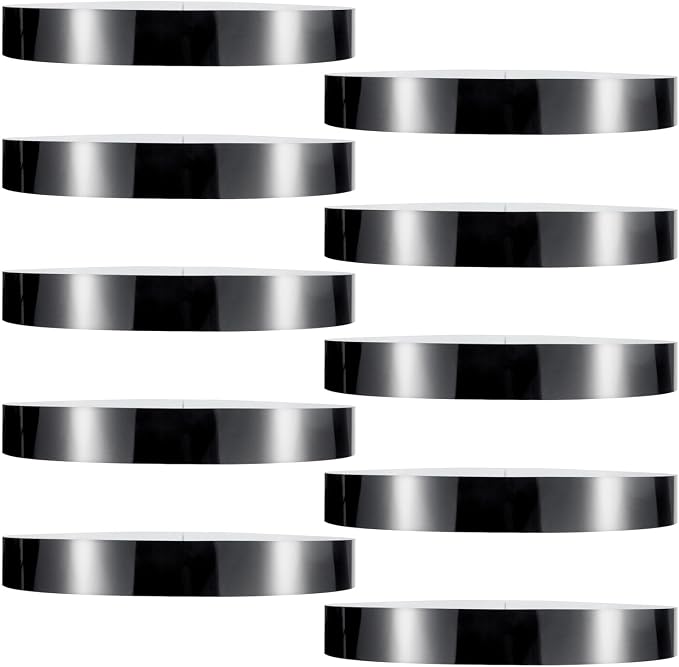 10Pcs DIY Striped Mirror Stickers 39.37 Inch Self Adhesive - Image 6