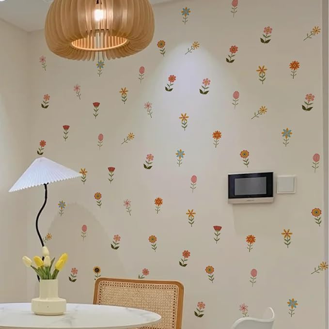 Nursery Wall Stickers Boho Kids Room Decor Girls Bedroom Removable Wall Decals Vinyl Murals DIY Cute Decorations 6 Sheets - Image 9