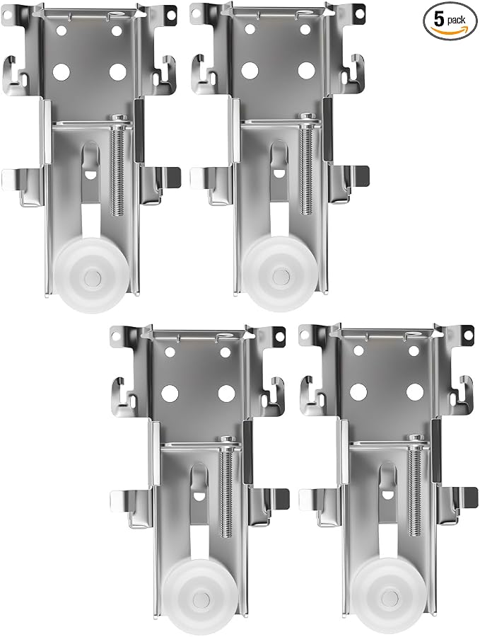 4 Pcs 1-7/16 Inch Sliding Mirror Closet Door Roller Assembly by Unknown
