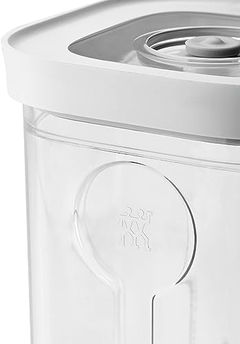 Zwilling FRESH & SAVE CUBE Box, size 2M, modular & stackable container, airtight & vacuumable storage, dishwasher friendly, transparent - Image 3