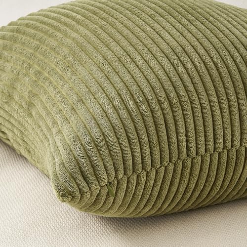 Topfinel Decorative Velvet Pillow Covers 18x18 Muted Teal Boho Farmhouse Couch Throw Pillows for Bed Pack of 4 Accent Modern Pillowcase Sofa Livingroom Home Decor - Image 5