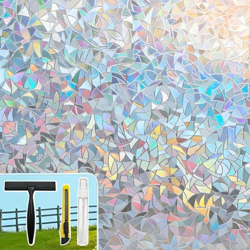 Window Privacy Film Window Coloring Rainbow Film by Unknown