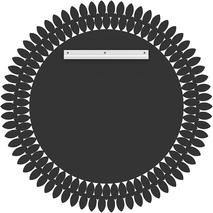 Kelly Miller 36" Jeweled Luxury Round Decorative Wall Mirror - Image 8