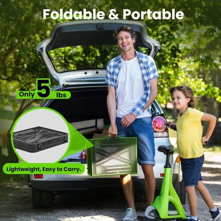 WildFinder Folding Grill Table, 2x1.3 FT Portable Camping Table, Foldable - Image 7