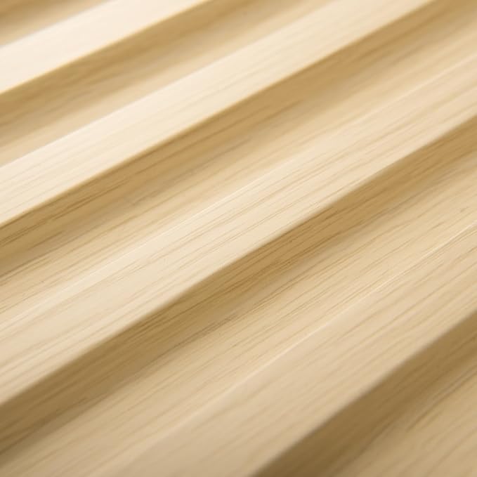 Art3d Fluted Slat 3D Wall Panels, Drop Ceiling Tiles, 6-Pack, Oak | 24" x 48" , Lightweight, Break-Proof, Compatible with Grid System, Ideal for Home, Commercial Spaces - Image 9