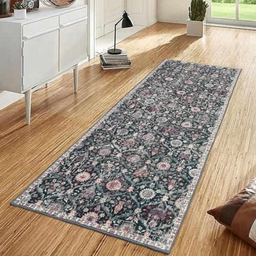 Lahome Moroccan Hallway Rug, 2'5''x8' Washable Kitchen Runner Rugs Non Skid - Image 5
