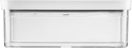 ZWILLING FRESH & SAVE CUBE Storage Container, Size M, Modular & Stackable Container, Airtight & Vacuum Storage, Dishwasher Safe, Transparent - Image 2