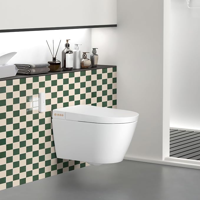 Art3d Grid Tile Peel and Stick Backsplash, 10-Pack, Dark-Green & Warm White | 12 x 12 Inch, Enhanced Thickness, Superior Adhesion, Moisture Resistant, Long-Lasting, Minimalist Look, for Kitchen Decor - Image 3