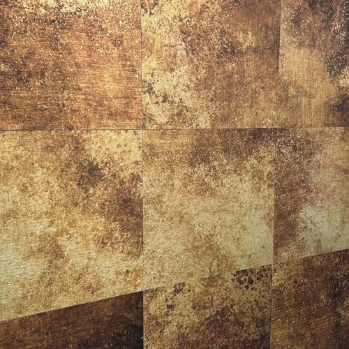 LiveInUrban Flat Metal Wall Panels Rustic Finish for Kitchen- Brass Copper - Image 7