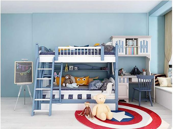 Yasinet Blue Teal Wallpaper Teal Peel and Stick Wallpaper Solid Color Contact Paper Modern Self-Adhesive Waterproof Wall Paper for Wall Decorative Cabinets countertop Shelf Liner Vinyl 17.71" × 197" - Image 2
