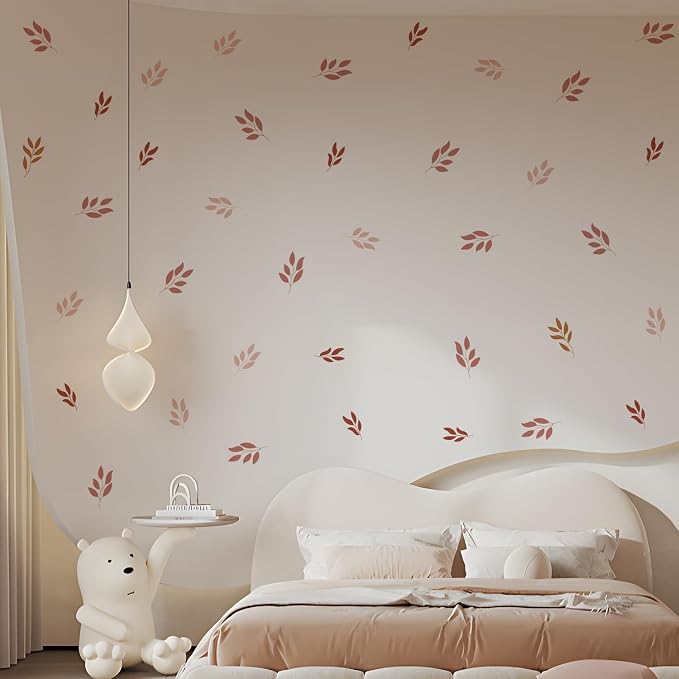 Boho Wall Stickers Girls Bedroom Removable Wall Decals Nursery Kids Room Decor Vinyl Murals DIY Cute Decorations 6 Sheets - Image 2