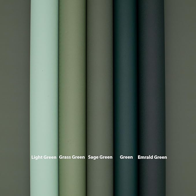 Yancorp 24"x394" Matte Grass Green Peel and Stick Wallpaper - Self-Adhesive Removable Contact Paper for Cabinets & Drawers - Image 7
