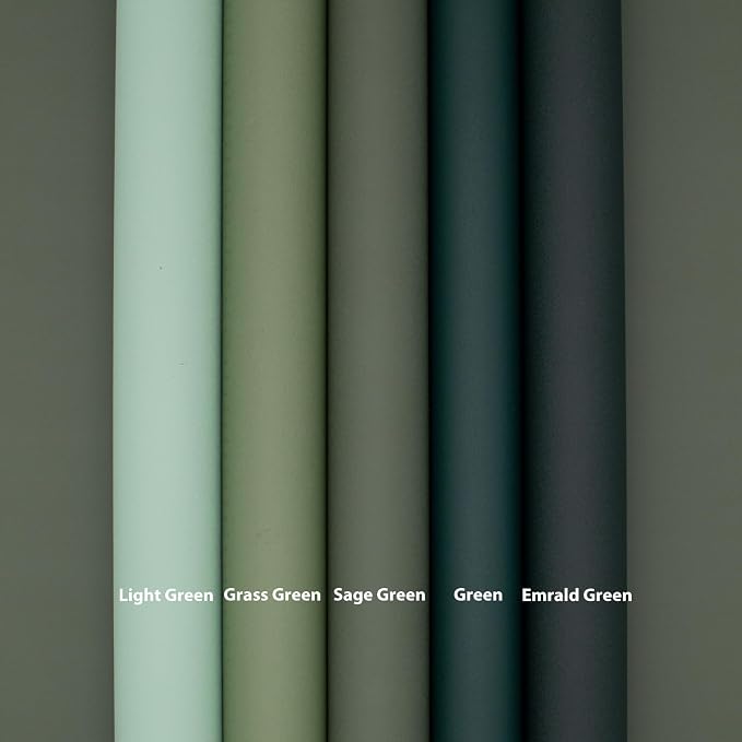 Yancorp 120" Matte Green Contact Paper - Peel & Stick Wallpaper, Removable Solid Green for Cabinets & Countertops (16"x120") - Image 7