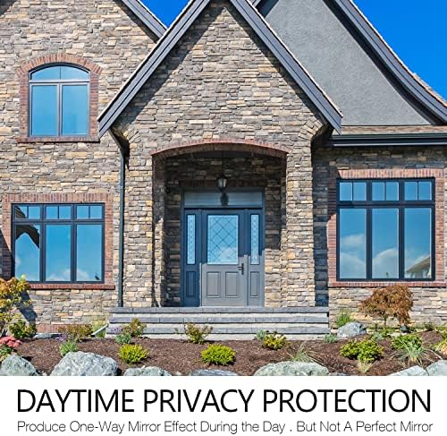 STATINT Window Privacy Film One Way, Mirror Glass Tint, 35.4in x 8.2ft - Image 3