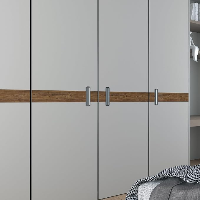 Decotalk Wallpaper Border Peel and Stick 3"x590" Wood Contact Paper Border Wood Grain Wall Border for Bathroom Waterproof Removable Wallpaper Border Brown Wood Contact Paper Sticker for Walls - Image 3