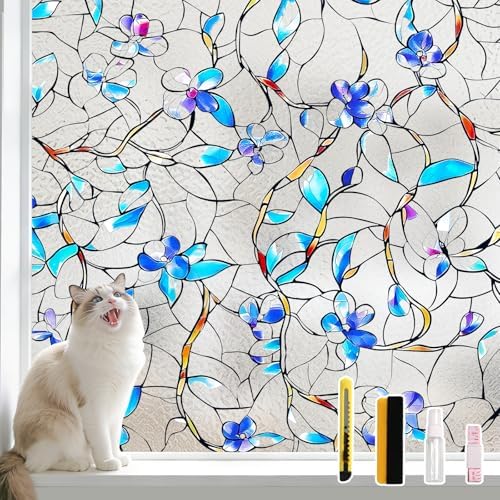 NINETREX Window Privacy Film, Decorative Frosted Film, 29.5" x 78.7" by NINETREX