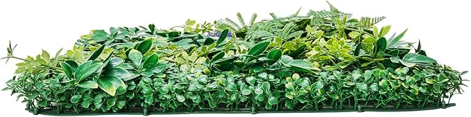 VEVOR Artificial Grass Wall Panels, 12 PCS 20 x 20 inch, 3D Combination Greenery Boxwood Panel for Indoor Outdoor Green Decor & Ivy Fence Covering, Privacy Backdrop Wall Hedge Screen for Garden - Image 10