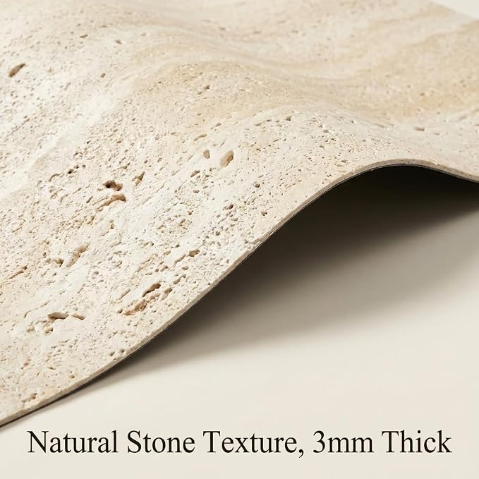 3D Wall Panels Peel and Stick – 15.74" x 118" PVC Faux Texture Wall Covering, Self Adhesive Waterproof DIY Accent Wall for Living Room, Bedroom, Sofa Background & Kitchen Backsplash, Covers 12.9 sq.ft - Image 5