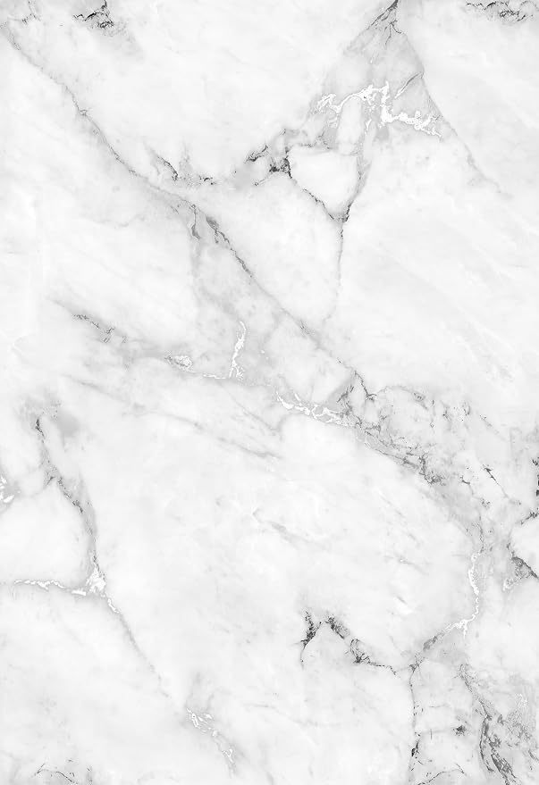 Main Street Peel and Stick Wallpaper Sheets, Carrara Marble, 12-Pack | 11 x 16 in sheet size; Covers up to 14.67 sq ft; Eco-friendly paper material; No paste or additional adhesive required - Image 8