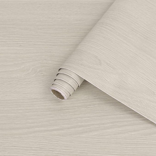 Arthome Light Oak Wood Peel and Stick Wall Paper 33" x120" | Covers 27.5 sq ft.,Decorative Vinyl Film for Countertop, Cabinets, Shelf, Drawer Liner,Easy to Clean Removable Wall Covering by ArthomeWALLDECOR