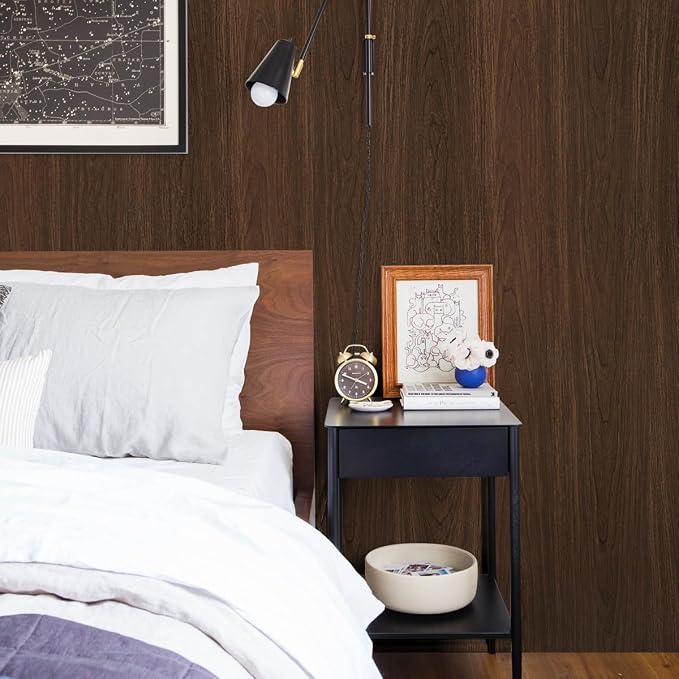 Arthome Cherry Wood Contact Paper Peel and Stick Wallpaper 16.5" x240" | Covers 27.5 sq ft.,Decorative Vinyl Film for Countertop,Cabinets,Shelf,Drawer Liner,Easy to Clean Removable Wall Covering - Image 5