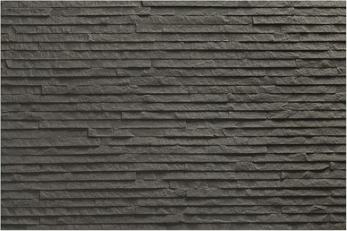 3D Wall Panels - Sample 7.9"x11.8" Faux Stone Peel and Stick Wall Covering - MCM Modified Clay Material for Home Art, Accent Brick, Modern Exterior/Interior Decoration by Unknown
