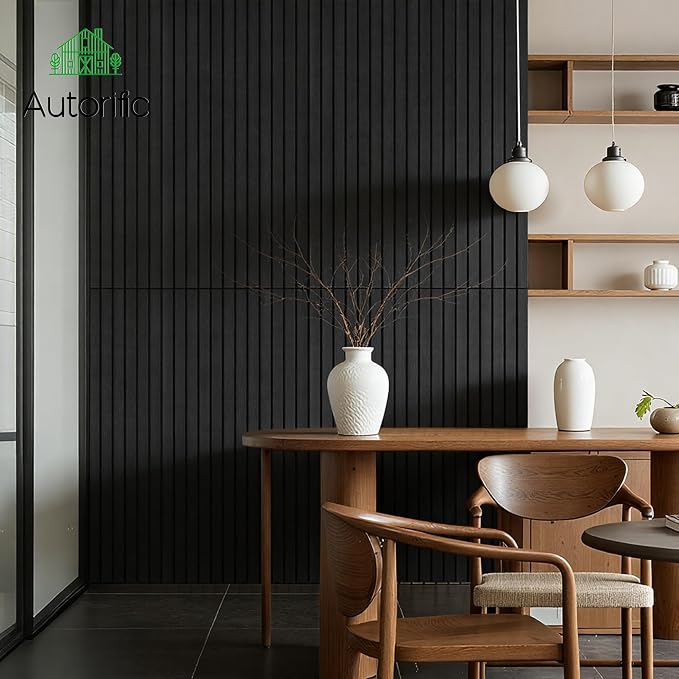 Acoustic Panels, 10 Pack Sound Proof Panels,47.2”x23.6”, Smoky | Simulated Wood Grain Finish Acoustic Wall Panels,Sound Dampening Panels,Sound Absorbing Panels for Office,Home Theater,Studio - Image 4