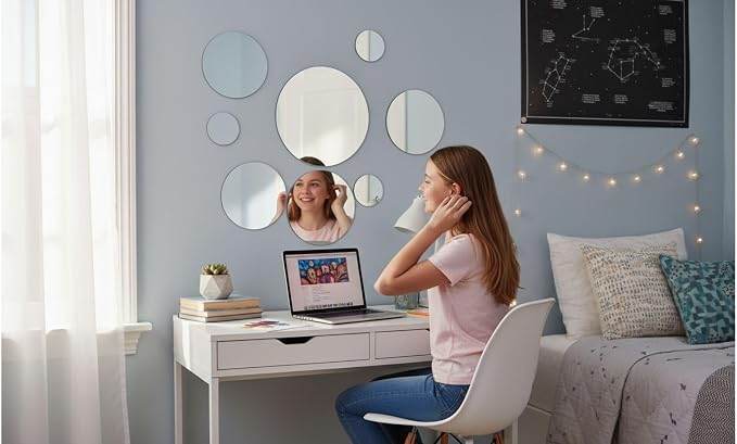 Elements Round Wall-Mount Mirror, Set of 7, Assorted Sizes - 5046370 - Image 3