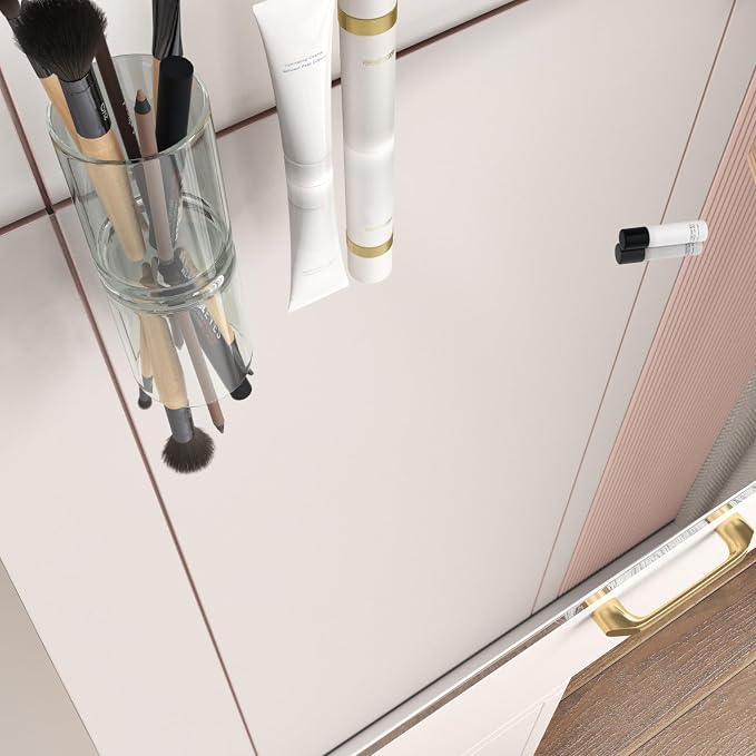Mirror Sticker for Wall 15.75"x394" Vinyl Mirror Wallpaper Peel and Stick Countertops Home Wall Paper Roll Metallic Contact Paper Fridge Covers Craft Dresser Door DIY Non-Glass Silver - Image 2