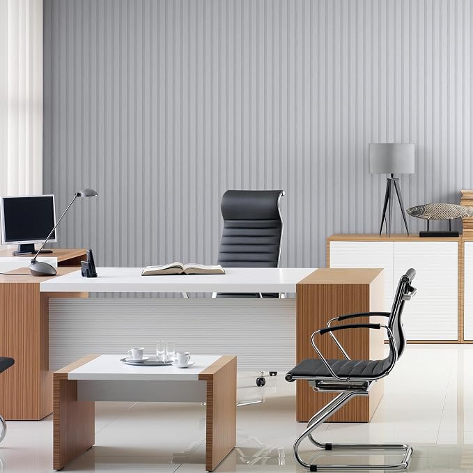 Art3dwallpanels Acoustic Panels, 48" X 24" X 0.71", White, 5 Pack | Soundproof Wall Panels, Self Adhesive, High Density Sound Absorbing, Acoustic Treatment for Recording Studio, Office - Image 9