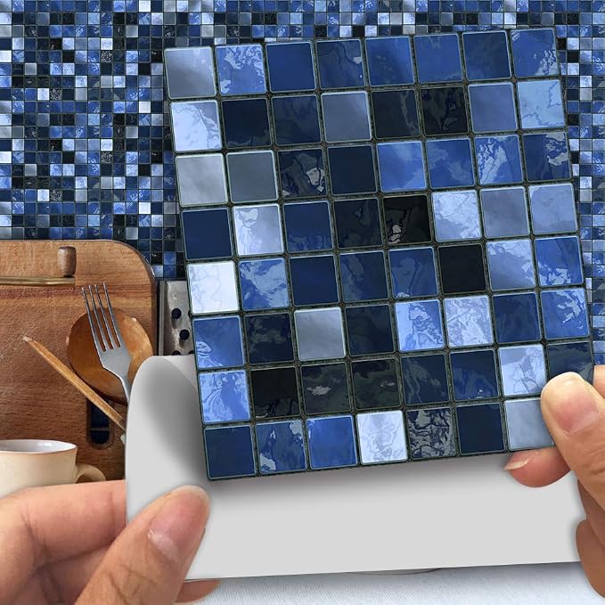 Alwayspon 25 Pcs Self-Adhesive Transfer for Home Decor, Peel and Stick Tile Decal, Water-Proof Backsplash Sticker for Kitchen Bathroom, 6x6inch - Image 9