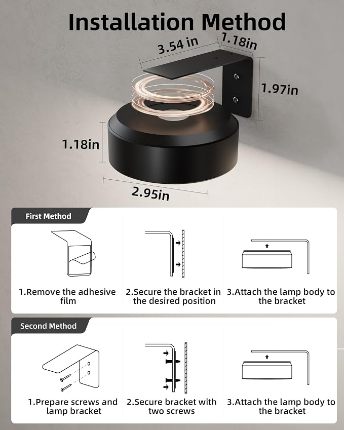 EZVALO Picture Lights for Wall, Rechargeable Battery Magnetic Poster Lights with 3 Color Temps & 12 RGB, Remote Dimmable Timer Light, Wall Decor Light for Art Display (6 Pack with Charging Station) - Image 8
