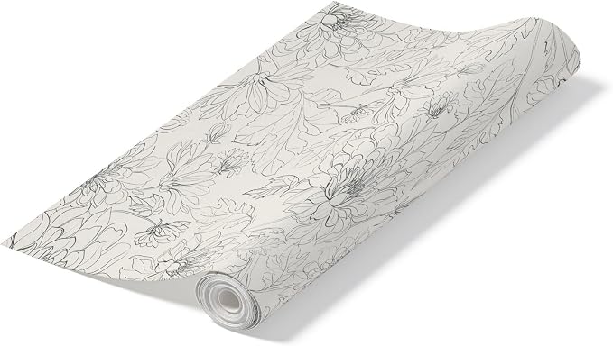Peel and Stick Wallpaper Roll, Impossible 2 Forget Design | 17.5 x 216 in roll; Covers 26.25 sq ft; Vinyl peel & stick; No paste needed; Great for walls, shelves & cabinets. - Image 4