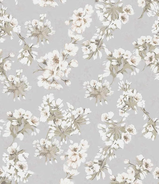17.3" x 393.7" Floral Peel and Stick Wallpaper Self Adhesive Wallpaper for Bedroom Cabinets and Kitchen Countertop Thicken by LUKUUI