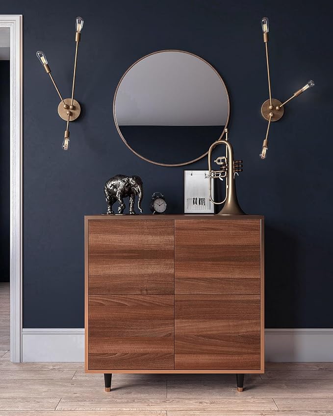 Safiyya Peel and Stick Wallpaper Dark Blue Contact Paper Solid Color Decorative Self Adhesive Removable Wallpaper Modern Contact Paper for Wall Vinyl Roll 118"x17.7" - Image 5