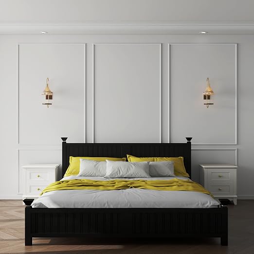 Pangda 6set Peel and Stick Wall Molding Kit 3D Premade, 39x63in | Accent Wall Moulding Kit, Wainscoting Panel, for Interior Decor, Ready to Assemble, Peel and Stick, Wainscoting Accent Panel - Image 3