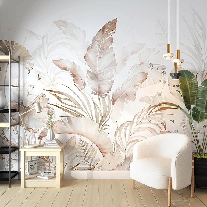 PYFFYP-Tropical Jungle Peel and Stick Wallpaper murals for Living Room - Image 2