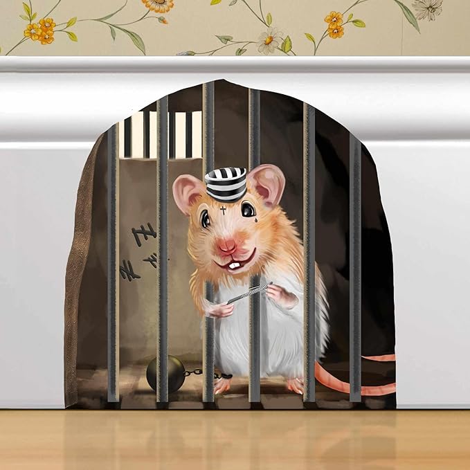 Mouse Reading Book, Wall Decor Sticker Decal, Kids Room, Classroom, Home, Bedroom, Bookcase, Book Lover, of Mice and Men, Children, Adorable, (Mouse Trap) by Micesterpiece
