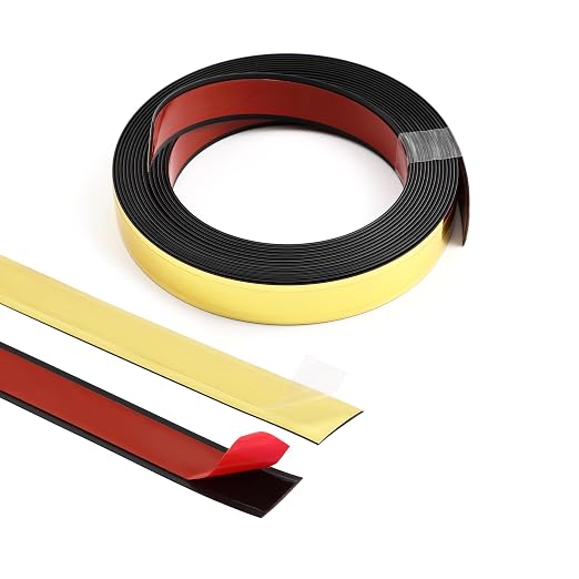 Peel and Stick Molding Trim Flexible Self Adhesive Mirror Border Mirror Like Finish Decorative Trim for Wall, Mirror, Door, Wardrobe, Gap Sealing (3/4 in X 16.4 FT, Gold) - Image 4