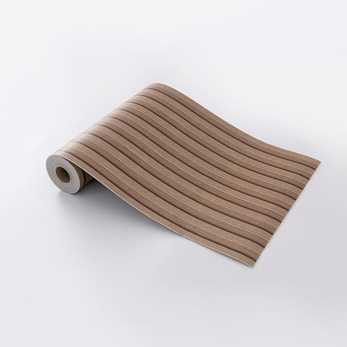 Light Walnut Peel and Stick Slat Wall Panels,Wood Grain Paneling | (118"x15.75",13Sq.ft)Self-Adhesive,Soundproof,Waterproof,Art,3D,Faux Wood Panels,for Bedroom,Bathroom,Entryway, Ceilings - Image 8