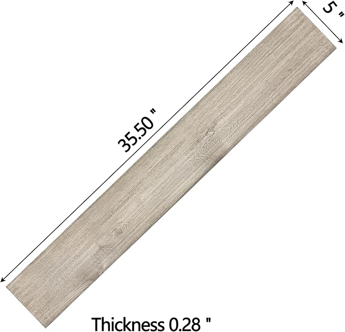 Real Wood Wall Planks-5" White Shiplap Panel Peel and Stick 10Pack 12.5SqFt | 5in wide solid wood shiplap planks-easy DIY wall shiplap panels Perfect for accent wall,backsplash,bedroom, living room - Image 3