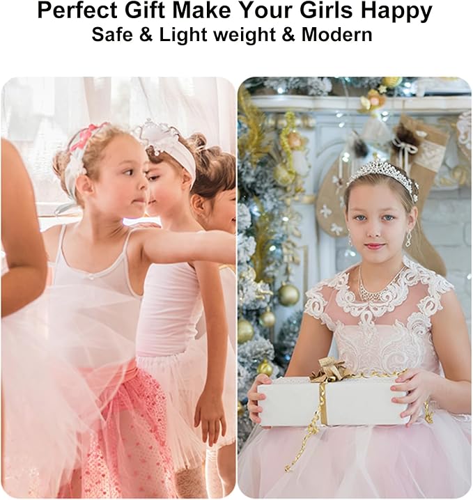 LPHUMEX White Foldable Full Length Mirror for Dance Bag, 33x13 Inch Portable Folding Body Mirror for Dance Travel Wedding Golf - Image 6
